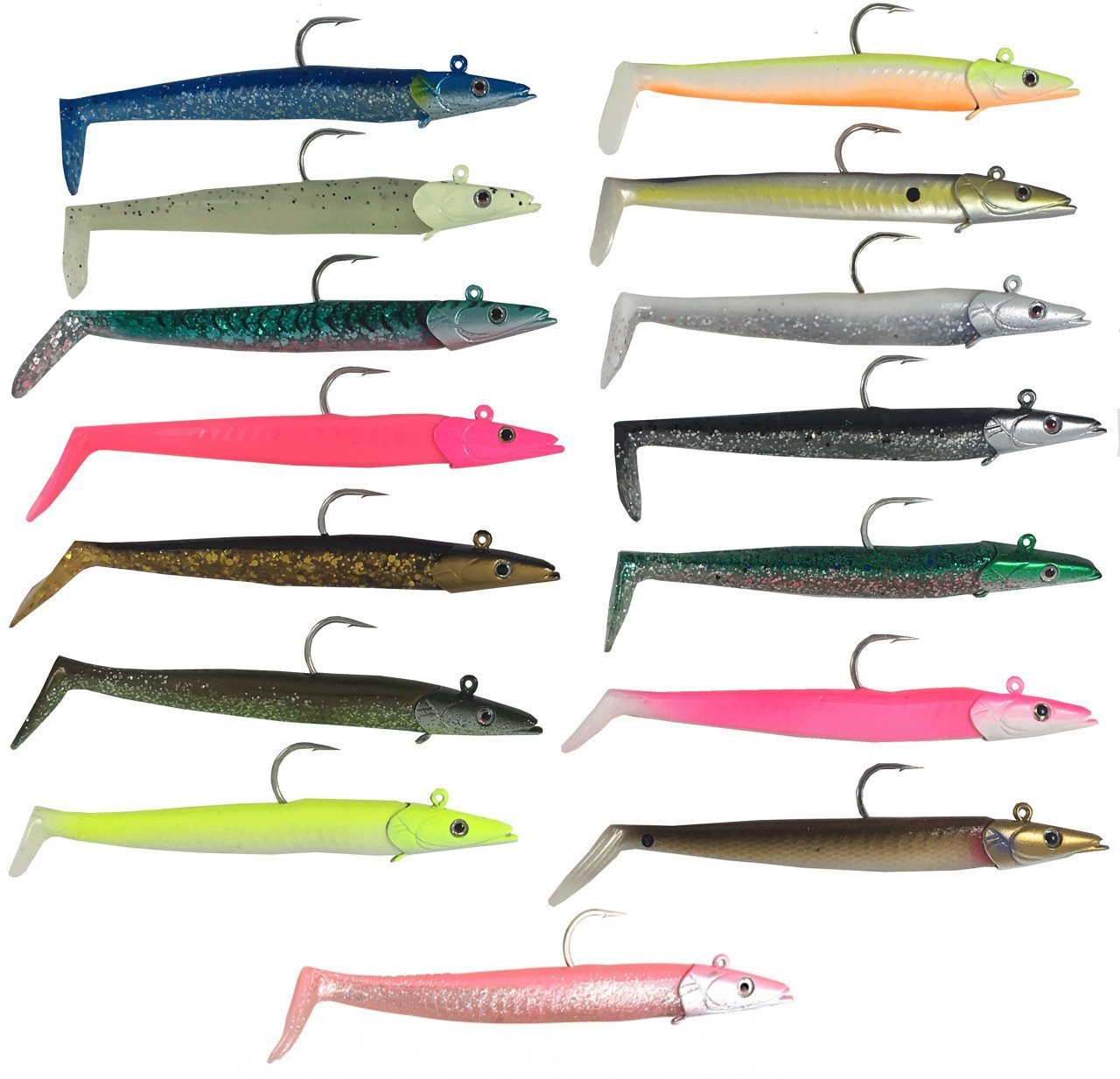 Savage gear Sandeel 12.5 cm 23 gr 2+1 Adet Suni Yem