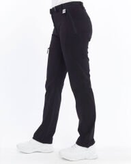 Mapamyumco Quick Dry Kadın Trekking Pantolon Siyah UPF 50+