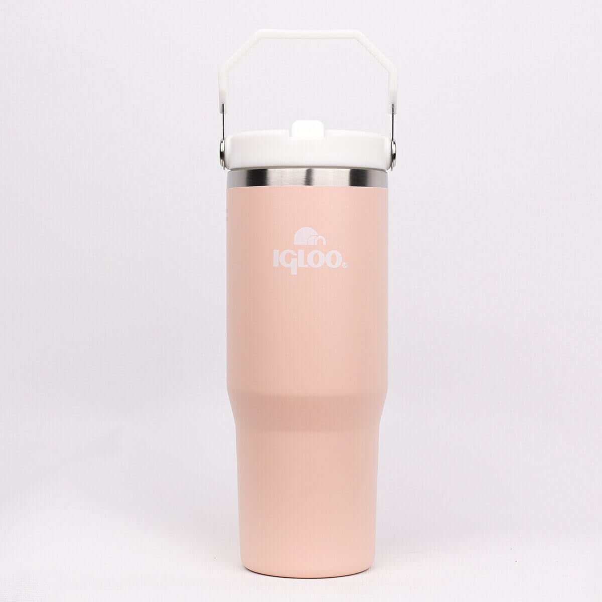 Igloo Powder Çelik Termos Matara 900ml Pipetli Somon Beyaz