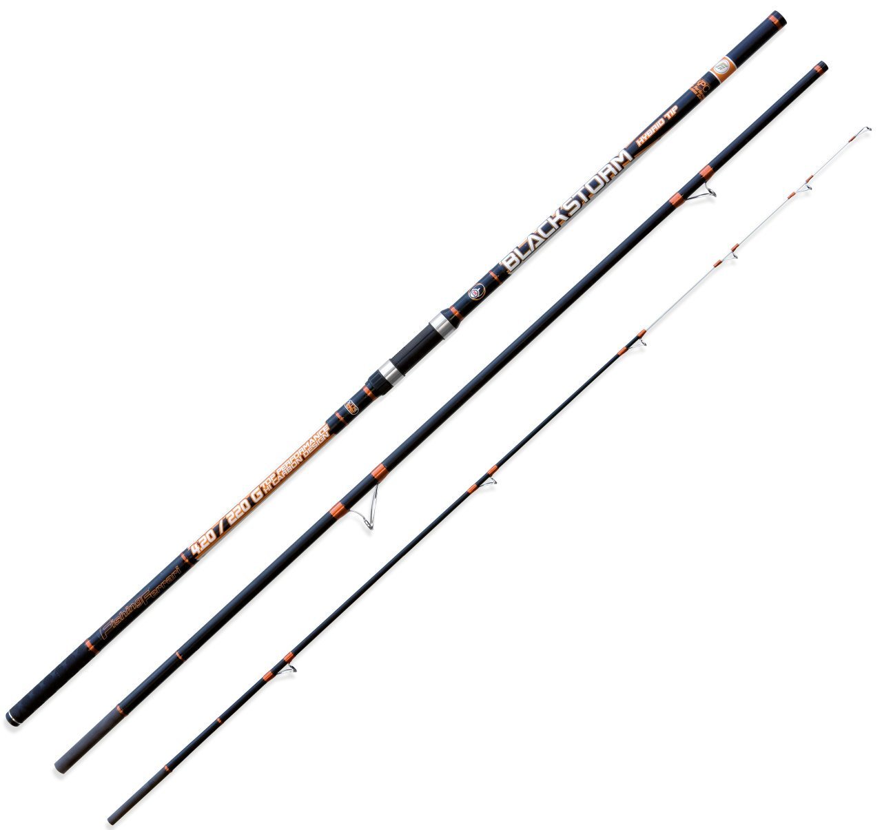 Lineaeffe FF Black Storm 420cm 220g 3 Parça Surf Kamışı