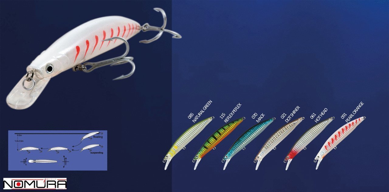 Nomura Saltyl Floating 12cm 22gr Suni Yem