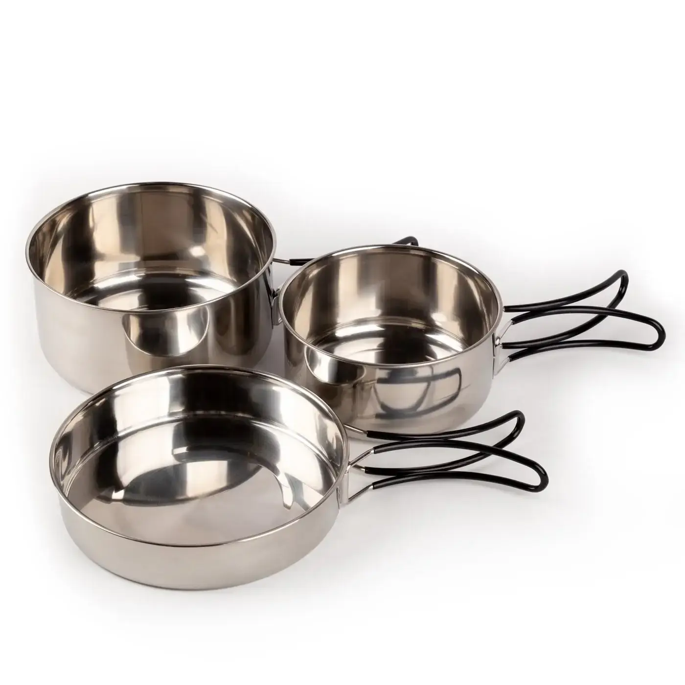 Evolite Evercamp 2-3 Kişilik Çelik Kamp Tencere Seti