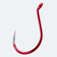 BKK Red Octopus Beak Profesyonel Olta İğnesi Seti - 50 Adet | Tatlı ve Tuzlu Su Uyumlu