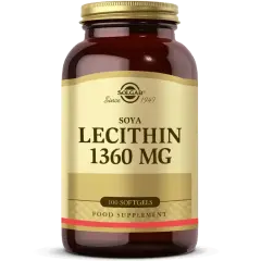 Solgar Lecithin 1360 mg 100 Kapsül