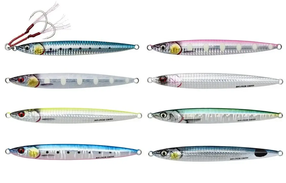 Savage Gear 3D Slim Jig Minnow 80gr 14cm Sahte Balık Jig Yemi