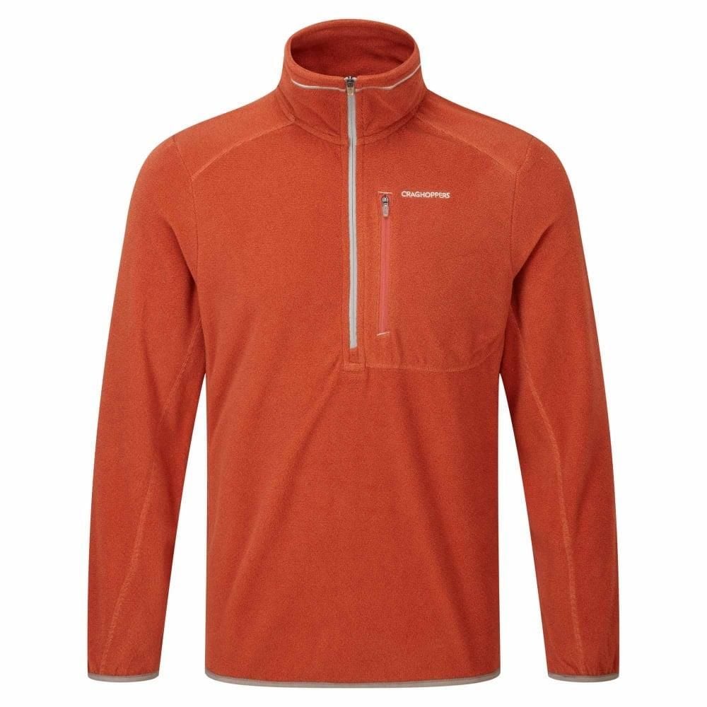 Craghoppers Pro Lite Erkek Yarım Fermuar Polar-TURUNCU
