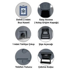 IGLOO CoreMAX 75 Tekerlekli Buzluk
