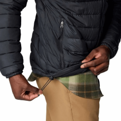 Columbia Powder Lite II Siyah Erkek Mont