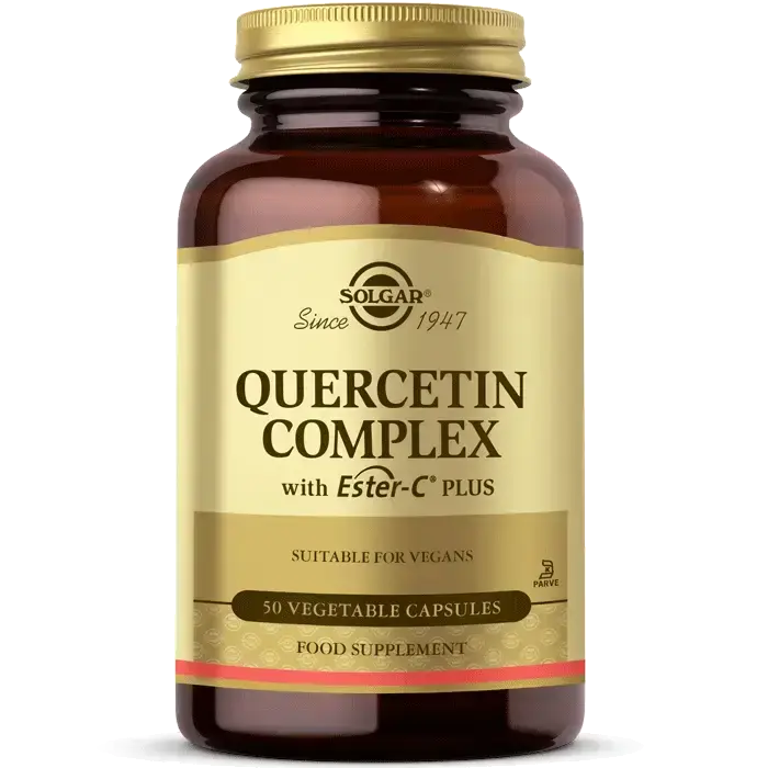 Solgar Quercetin Complex Ester-C Plus 50 Kapsül Takviye
