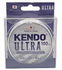 Kendo Ultra Fluorocarbon Coated 100 m White Misina