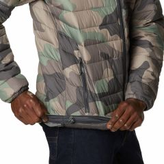 Columbia Powder Lite Erkek Mont - Camo Print S
