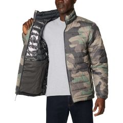 Columbia Powder Lite Erkek Mont - Camo Print S