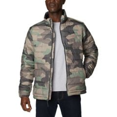 Columbia Powder Lite Erkek Mont - Camo Print S