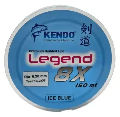 Kendo Legend X8 150M Ice Blue Örgü İp Misina