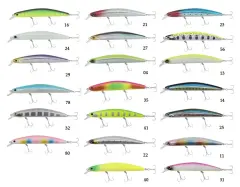 Kendo Seabass Minnow 125F 12,5 cm 21 gr Floating Sahte Balık