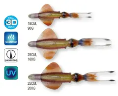 Savage Gear Swim Squid RTF 25cm 160gr Silikon Kalamar Suni Yem