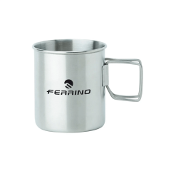 Ferrino Inox Kupa | Hafif Alüminyum Metal Kamp Bardağı (70gr)