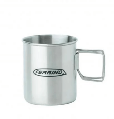 Ferrino Inox Kupa | Hafif Alüminyum Metal Kamp Bardağı (70gr)