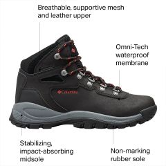 Columbia Kadın Bot Newton Ridge Plus Waterproof Siyah