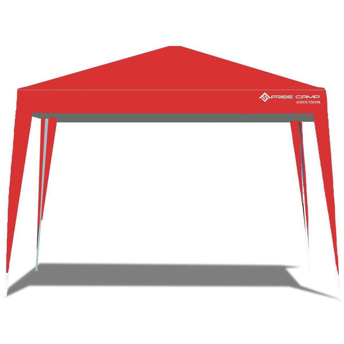 FreeCamp AND1026 Girona 240x240cm Pe Tente-KIRMIZI