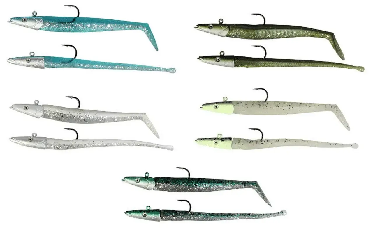 Savage gear Sandeel And Slug 10 cm 10 gr 4+2 Adet Silikon Yem