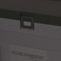 IcePeak Patio 70 Tekerlekli Buzluk | 67L Hacim, 5 Gün Soğutma
