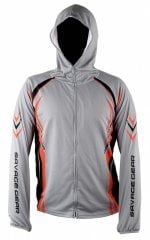 Savage gear SunProtec Zip Hoodie Grey