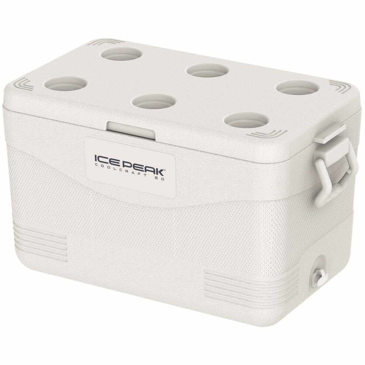 IcePeak CoolCraft 60 Buzluk | 6 Gün Soğutma | 56L Kamp Soğutucusu