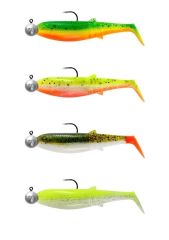 Savage Gear Cannibal Shad 12.5 cm 20 gr+12.5 gr #5/0 Dark Water 4+4 Adet Sahte Balık