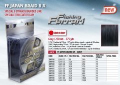 Lineaeffe Japon Braid Grey 250 mt 8 Örgü ip