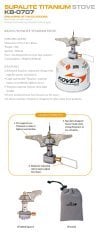 Kovea Supalite Titanium Ocak