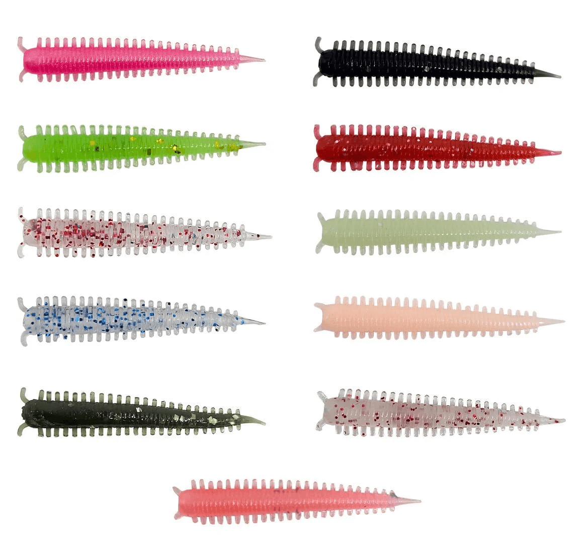 Kendo Zombie Worm LRF Silikonu 4cm 8 Adet