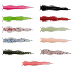 Kendo Zombie Worm LRF Silikonu 4cm 8 Adet