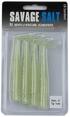 Savage gear Sandeel 10cm 4 Adet 7g Glow Suni Yem