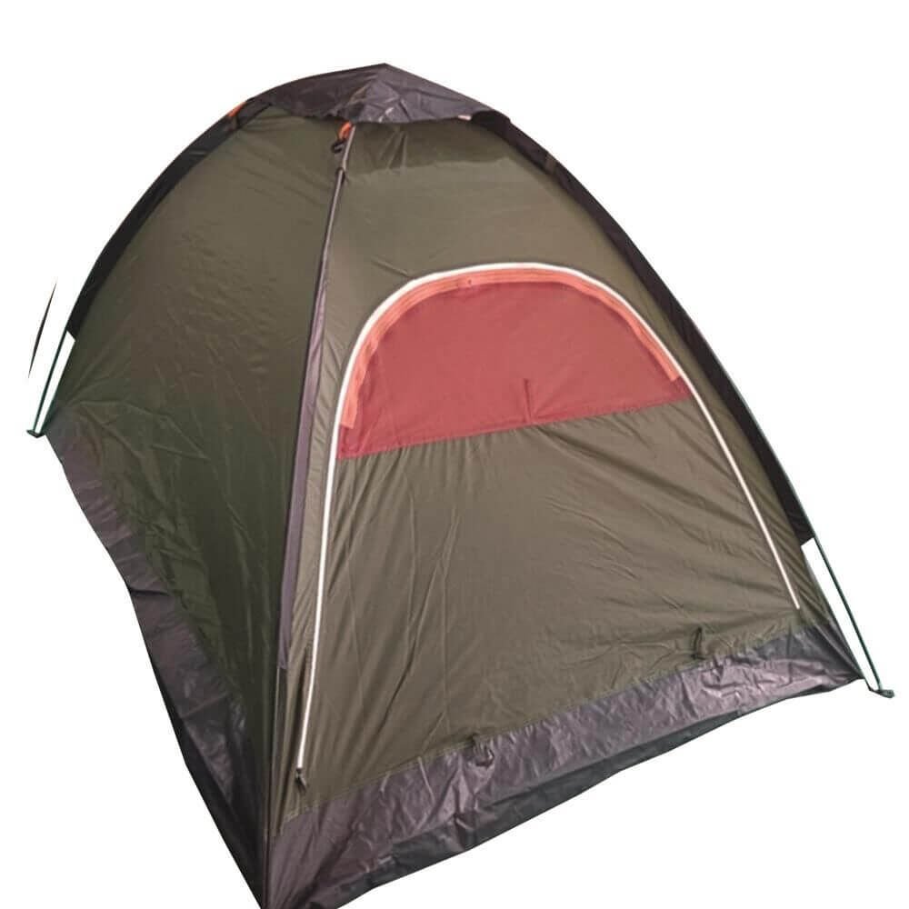 AndOutdoor Monodome 2 Kişilik Kamp Çadırı - Hafif, Kompakt, Su Geçirmez (Haki Renk)