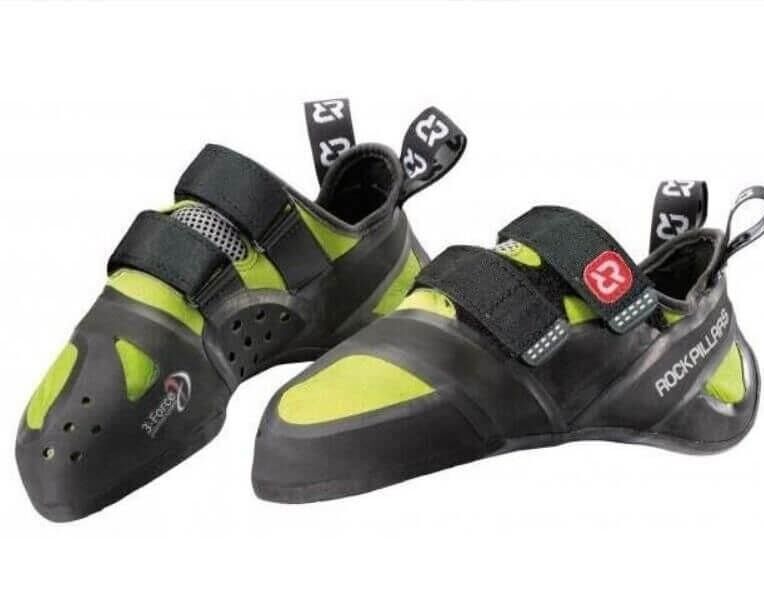 Rock Pillars Ozone QC Unisex Kaya Tırmanış Ayakkabısı - Vibram XS Grip Taban - Siyah 42