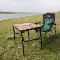 Freecamp Ultra Hafif Katlanır Kamp Masası, MDF Tabla ve Alüminyum Ayaklar, 90x60cm (Model: 8812-C9060)