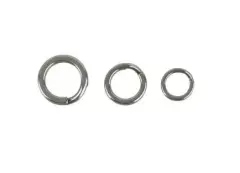 Savage Gear Split Ring SS+BLN 10+10