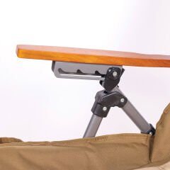 FreeCamp Trager Katlanır Kamp Sandalyesi - Kahverengi