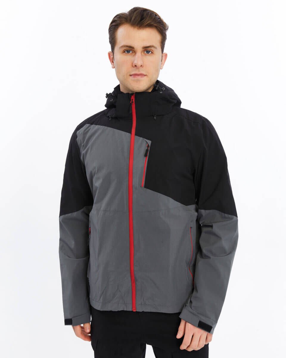 Mapamyumco Erkek Yağmurluk Rüzgar Geçirmez Windbreaker Ceket