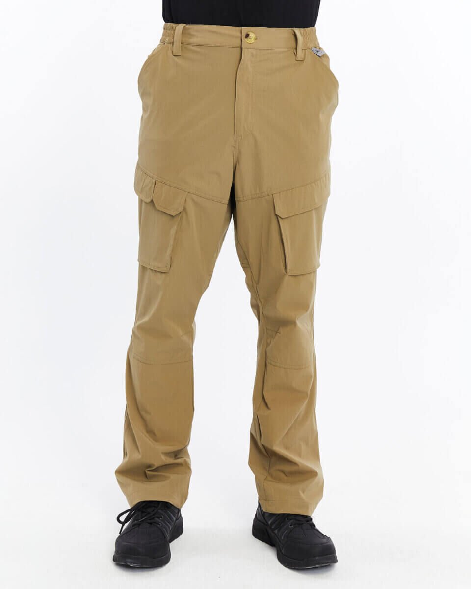 Mapamyumco Quick Dry Erkek Kargo Trekking Pantolon Bej UPF50+