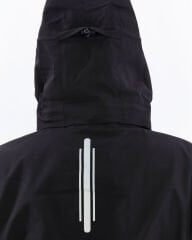 Mapamyumco Windbreaker Kadın Ceket Su Geçirmez Siyah