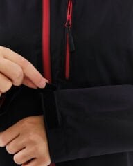 Mapamyumco Windbreaker Kadın Ceket Su Geçirmez Siyah