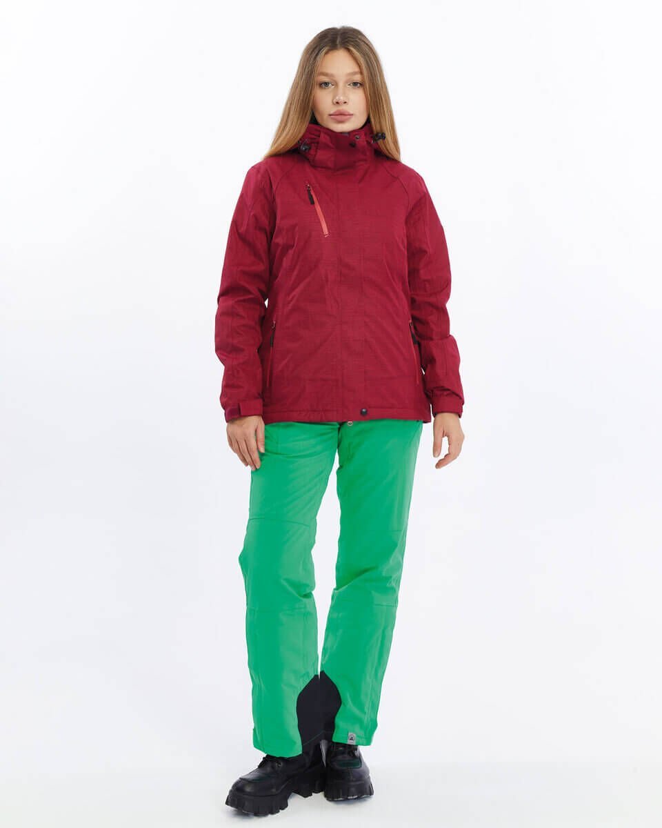 Mapamyumco 3in1 Kadın Kışlık Mont Kırmızı