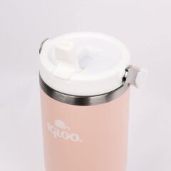 Igloo Powder Çelik Termos Matara 900ml Pipetli Somon Beyaz