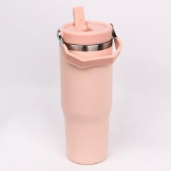 Igloo Powder Termos 900ml Paslanmaz Çelik Pipetli Matara Somon