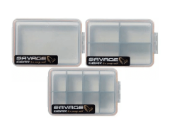 Savage Gear Pocket Box Smoke 3’lü UV Korumalı Profesyonel Balıkçı Malzeme Kutusu Seti