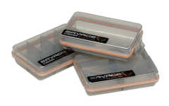 Savage Gear Pocket Box Smoke 3’lü UV Korumalı Profesyonel Balıkçı Malzeme Kutusu Seti