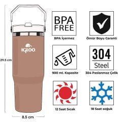 Igloo Powder Çelik Termos 900ml