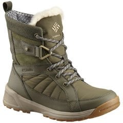 Columbia Kadın Bot Meadows Shorty Waterproof 3d Omni-heat Yeşil